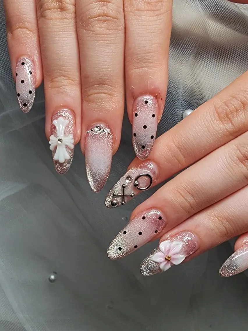 ネイル ハンドネイル eightyfour nail💚白石のネイルデザイン