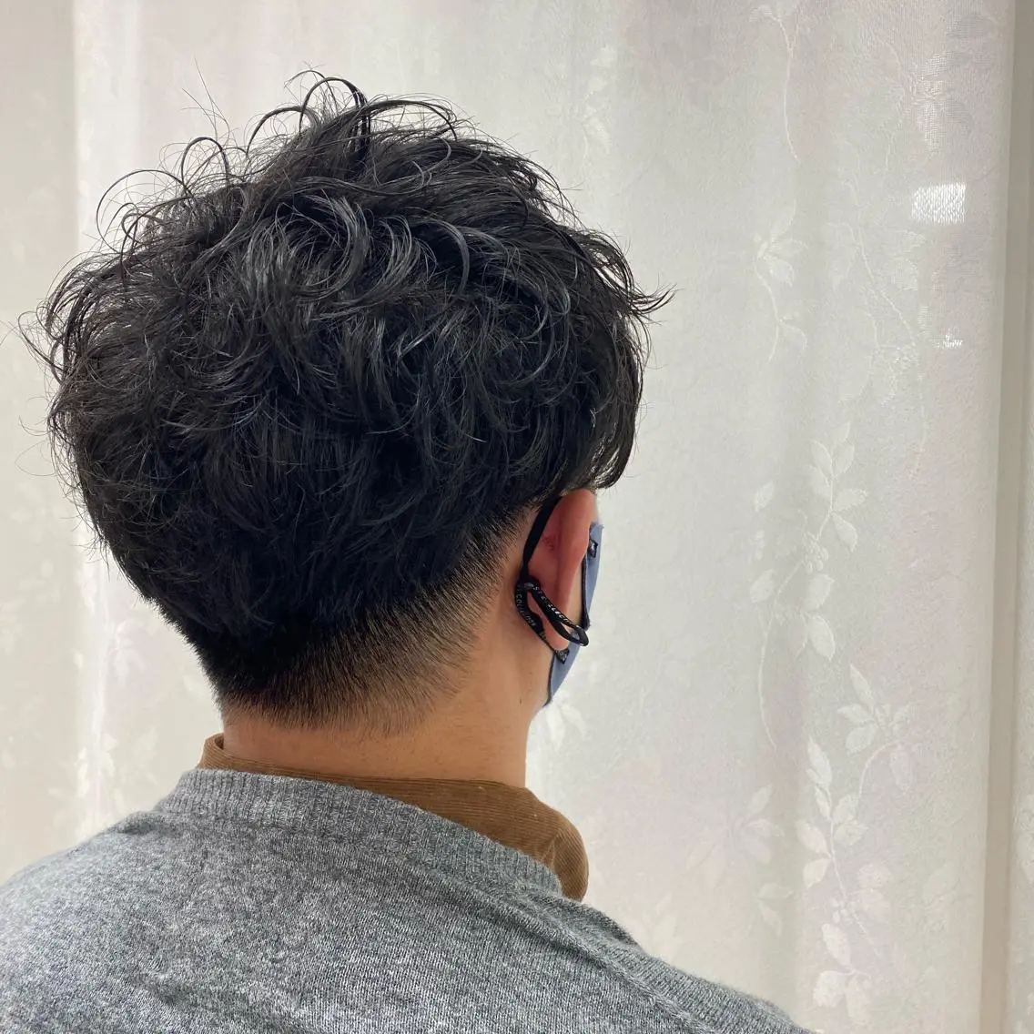 パーマ メンズ アイブロウ メンズパーマ 刈り上げ 心斎橋/ヘアセット MASAKIのヘアスタイル