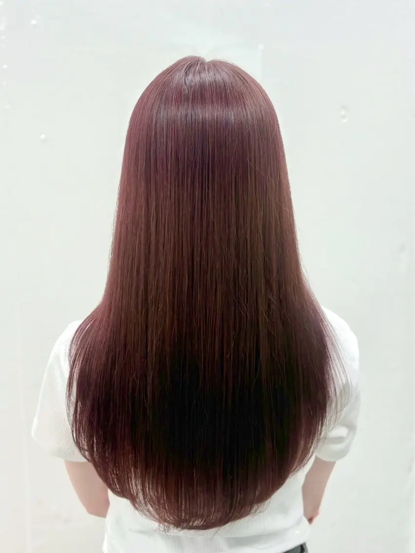 カラー 野内 柚那のヘアスタイル