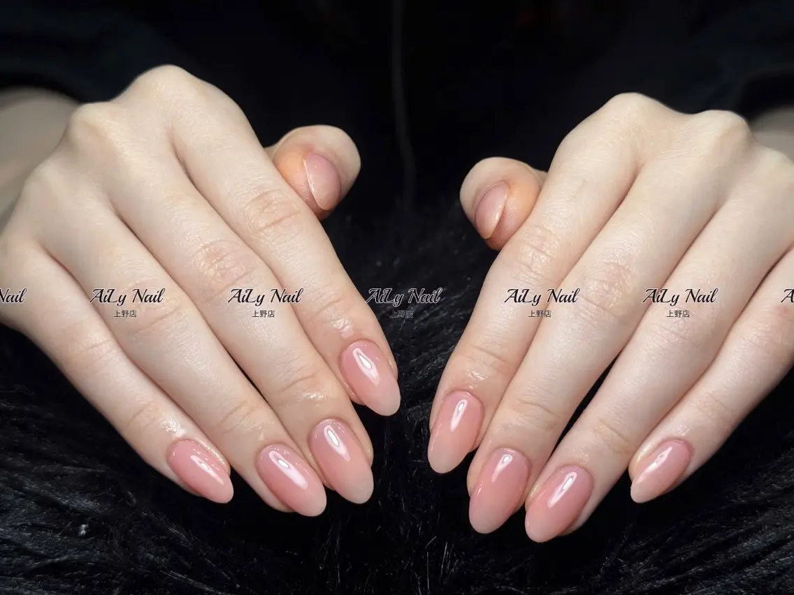 ネイル アートネイル ジェルネイル マグネットネイル ニュアンスネイル シンプルネイル ハンドネイル AiLy Nail 上野店のネイルデザイン