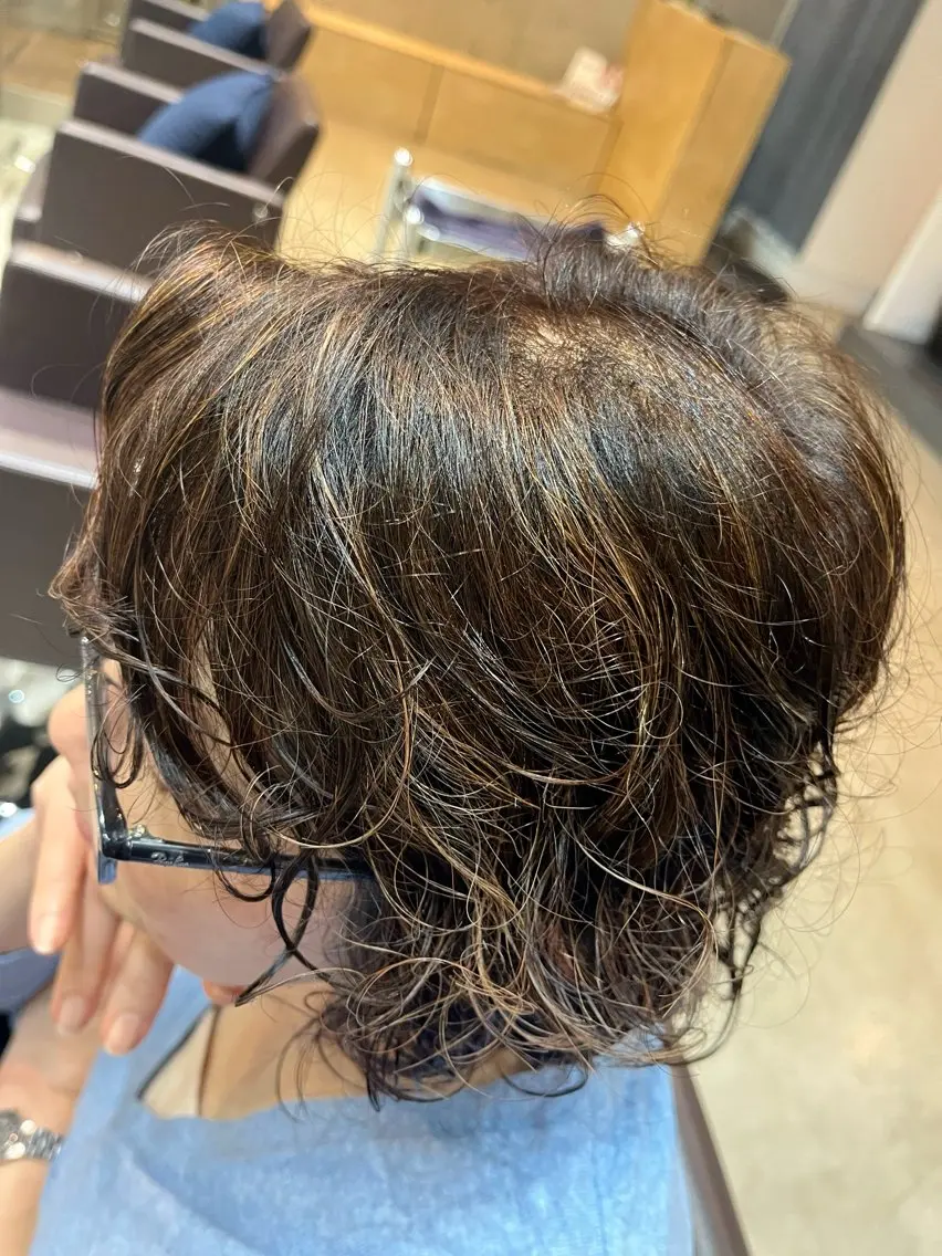 カラー 🎀持ちのいいパーマ 🎀mikihoのヘアスタイル