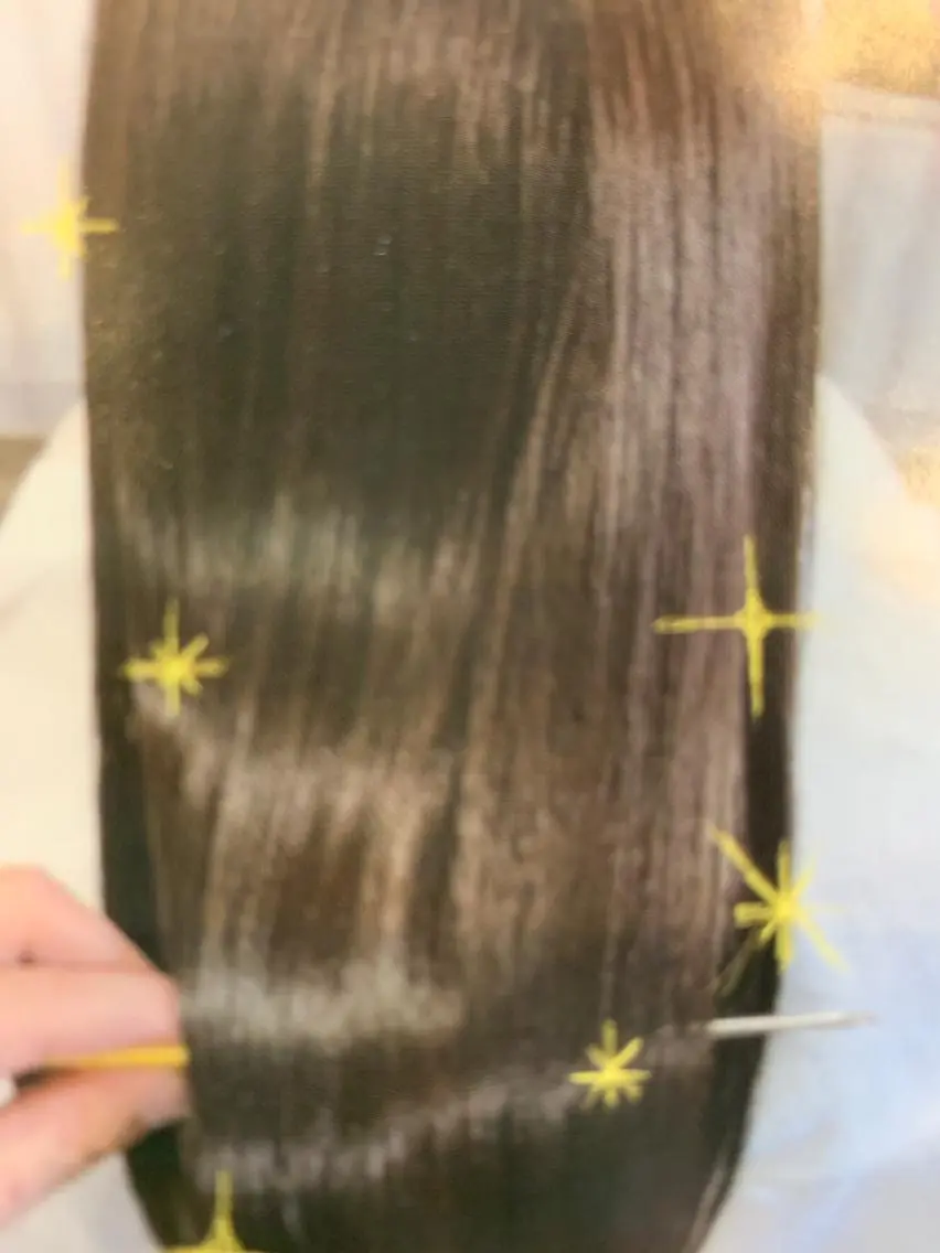 テクニカルカット+BIKAKU 髪質改善+トリ一メント処理剤ケアの写真