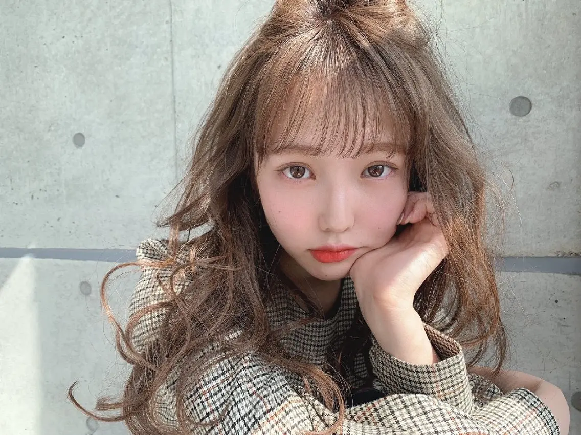 セミロング ヘアアレンジ カラー カット ヘアカラー トリートメント ヘッドスパ ヘアセット 公式PARADE💐 池袋💐のヘアスタイル