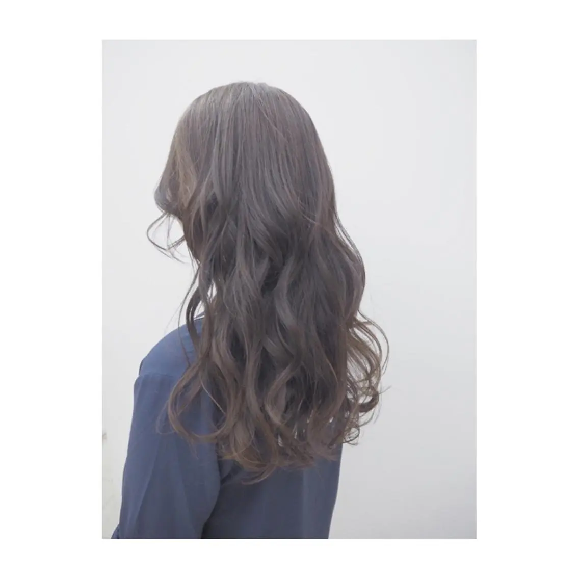 ロング カラー 永岡 鉄平のヘアスタイル