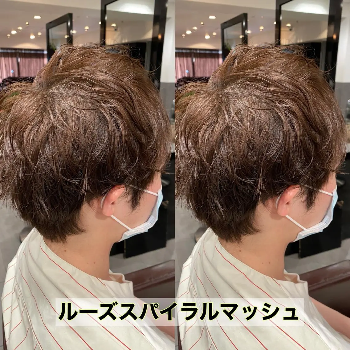 ショート パーマ メンズ ⭕️メンズパーマ⭕️ 山口 裕太郎のヘアスタイル