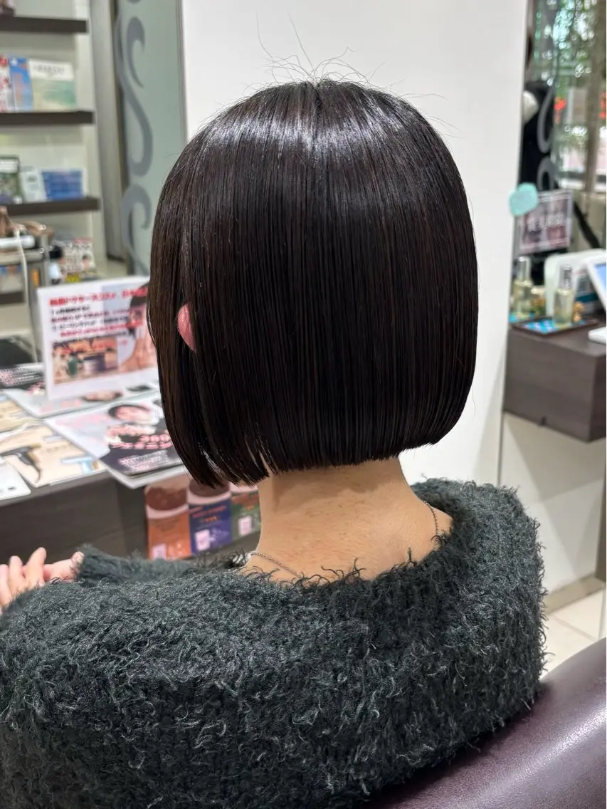 ショート カット トリートメント ☆似合わせボブ/ レイヤー/mikaのヘアスタイル