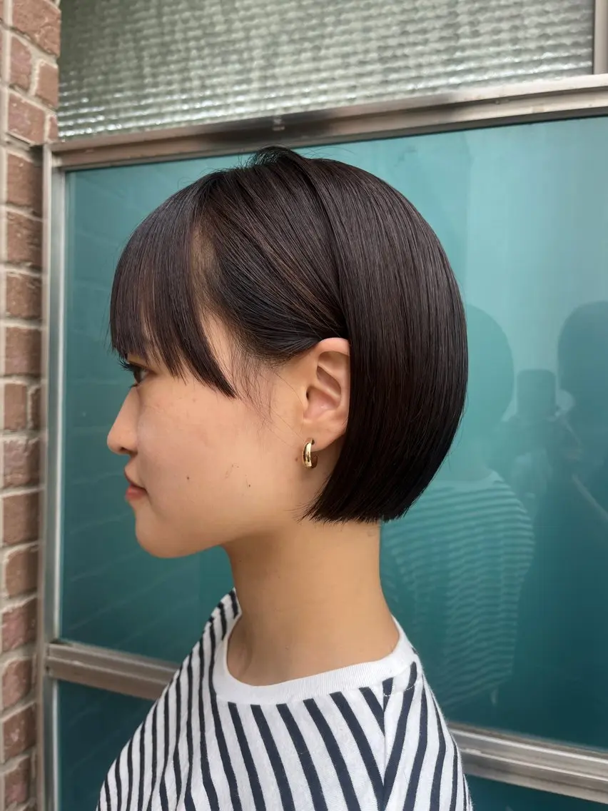 ショート カラー 久木原 ゆりのヘアスタイル