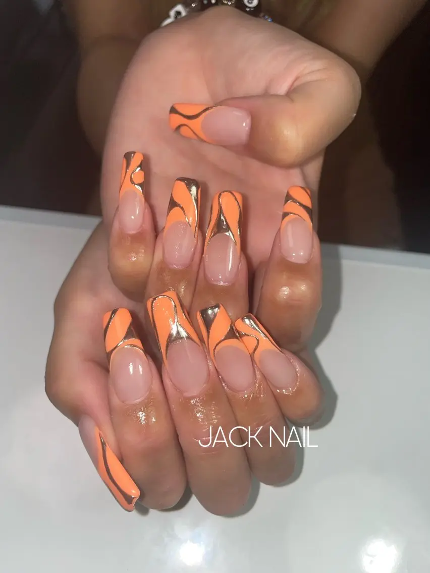 ネイル ハンドネイル JACK NAIL 💜Ayakaのネイルデザイン
