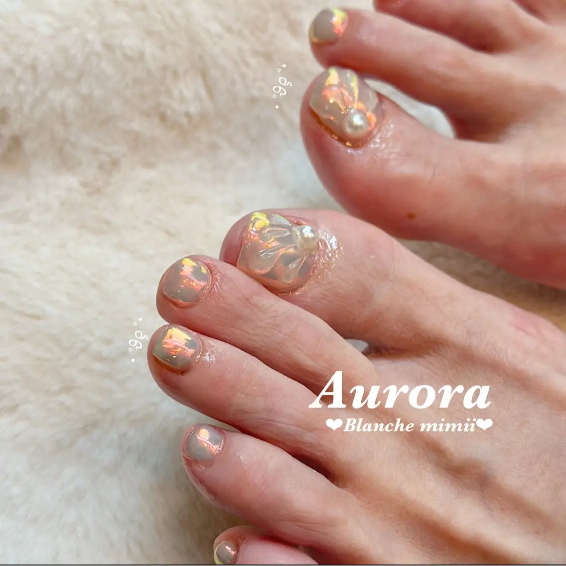 【Foot】【オフなし】フットバス付き!持ち込みデザイン💭✨の写真