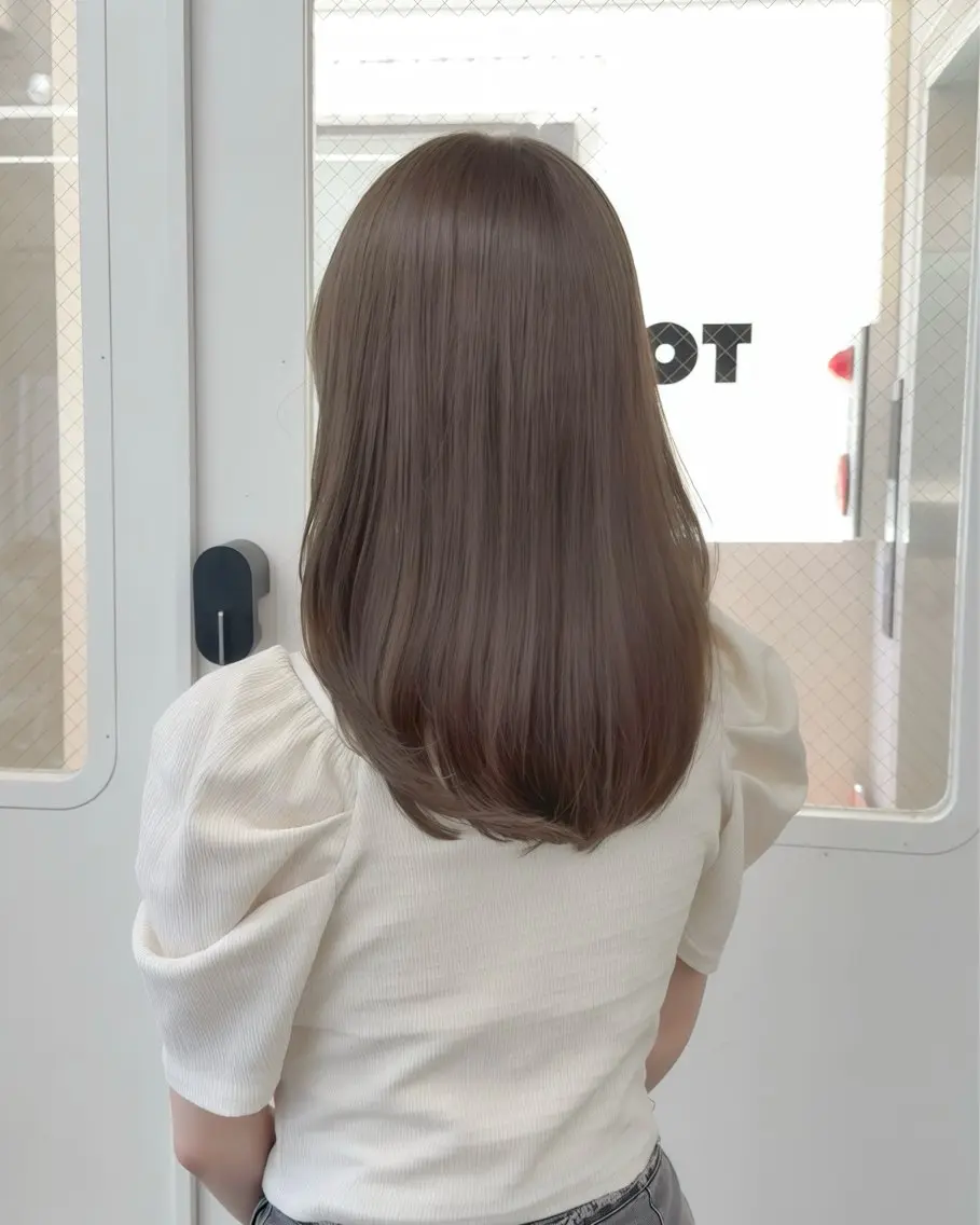 ミディアム カラー ベージュカラー カット ヘアカラー トリートメント 高橋大樹/グレー ジュ/ブリーチなしのヘアスタイル
