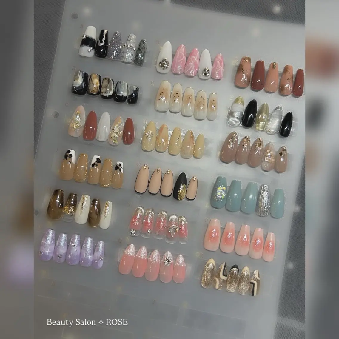 ネイル ハンドネイル ROSEbeauty salon.佐野のネイルデザイン