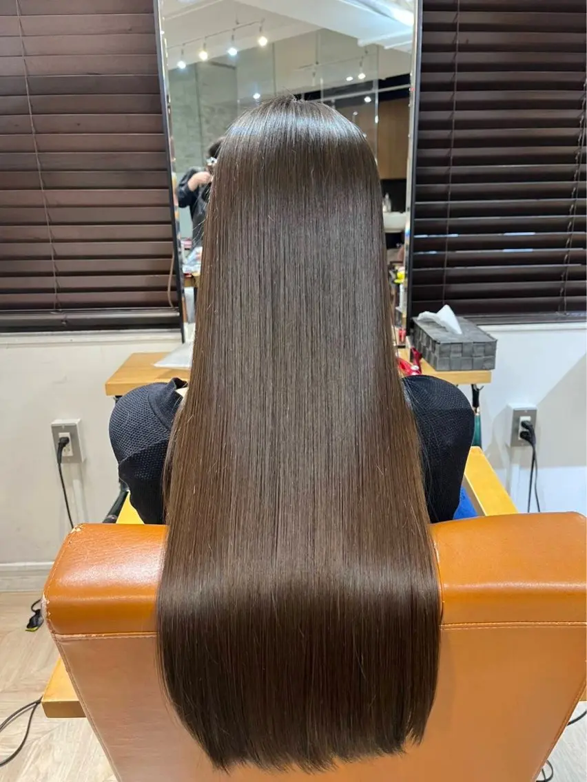 ロング 美髪矯正 selyaのヘアスタイル
