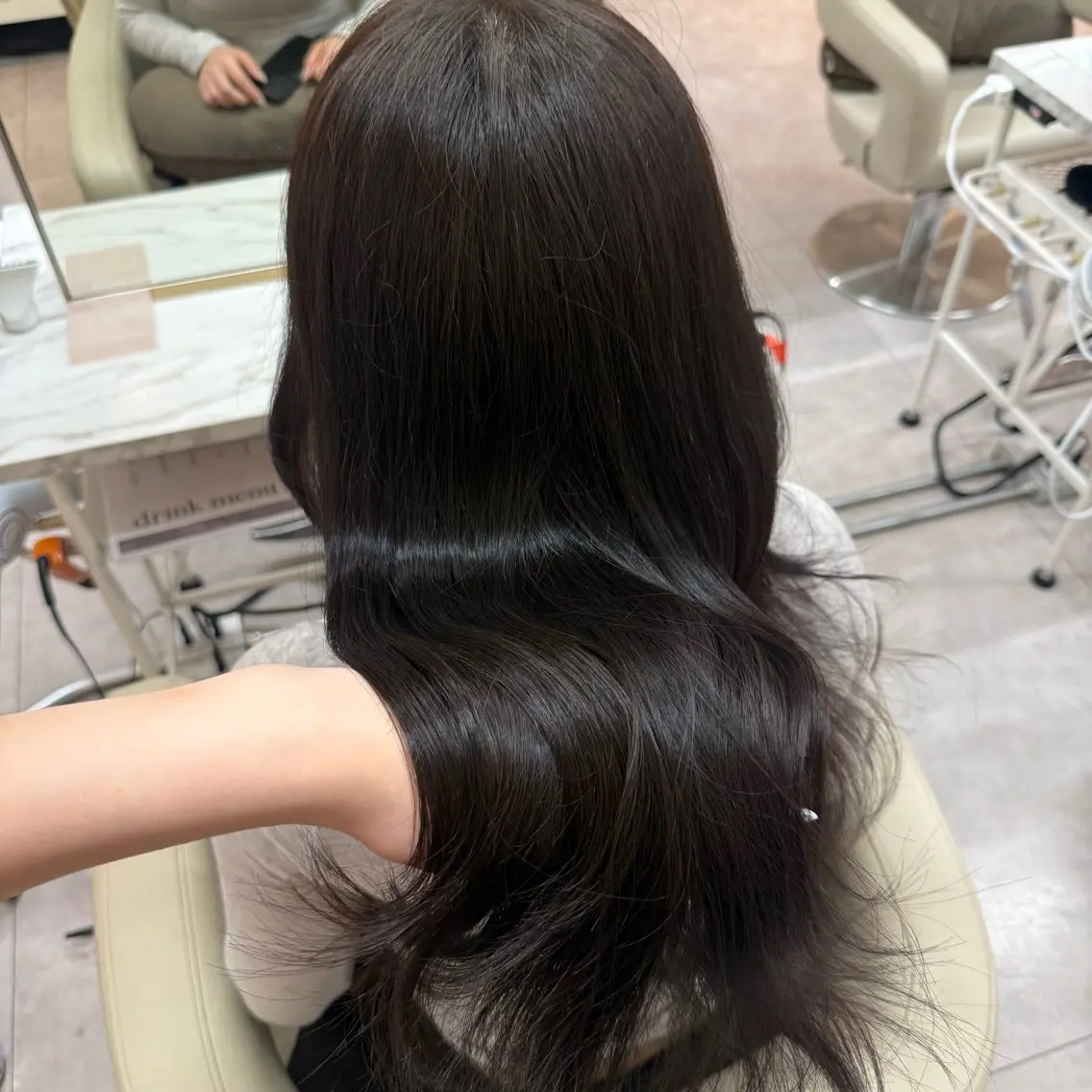 ロング カラー ヘアカラー 韓国ヘア 🇰🇷 natsukiのヘアスタイル
