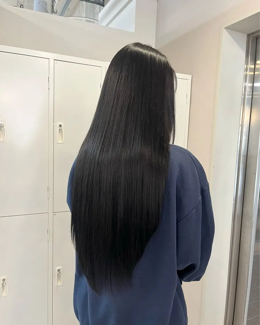 ロング ヘアカラー トリートメント 🫧透明感カラー🫧 大橋美優のヘアスタイル
