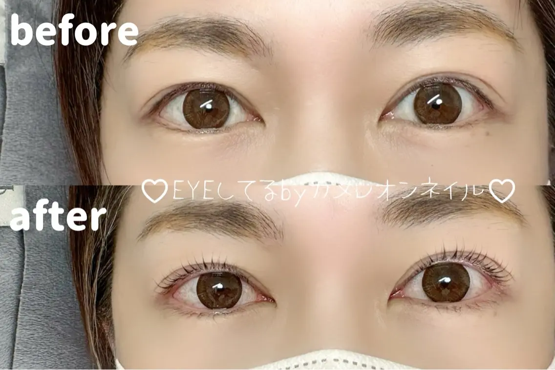 マツエク・マツパ EYEしてる megumiのマツエク・マツパデザイン