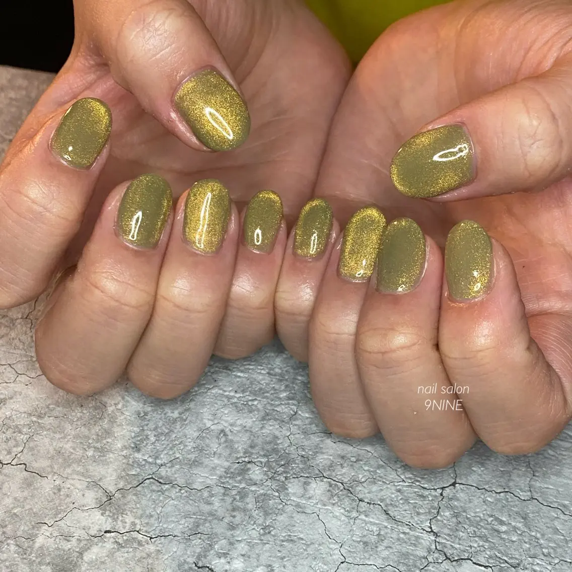 ネイル マグネットネイル ハンドネイル nail salon 9NINEのネイルデザイン