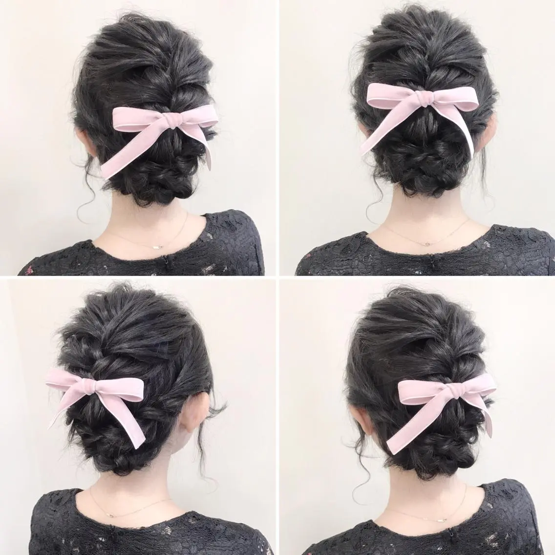 セミロング ヘアアレンジ 沢田 瞳のヘアスタイル