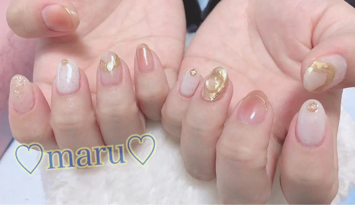 ネイル ハンドネイル フットネイル まるみ♡7/1〜値上 げ致します(>_<)のその他イメージ