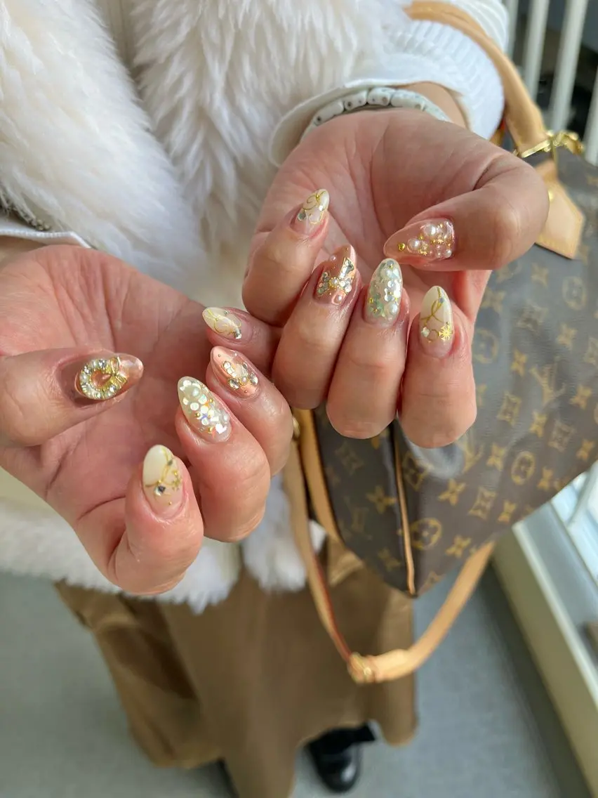 ネイル ハンドネイル フットネイル Nailsalon Fave/Rinaのネイルデザイン