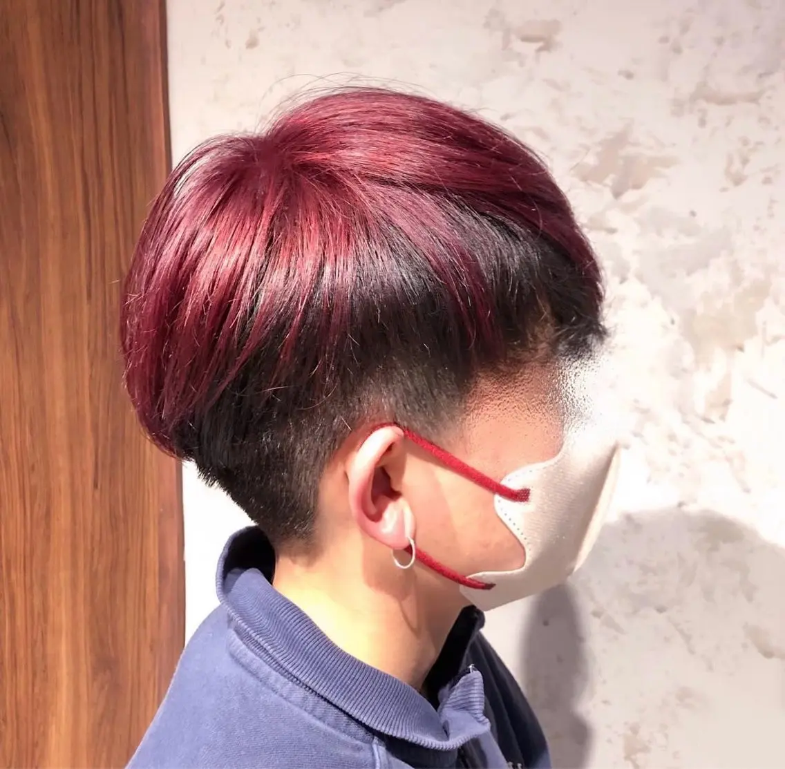 ショート カラー lore umeのヘアスタイル