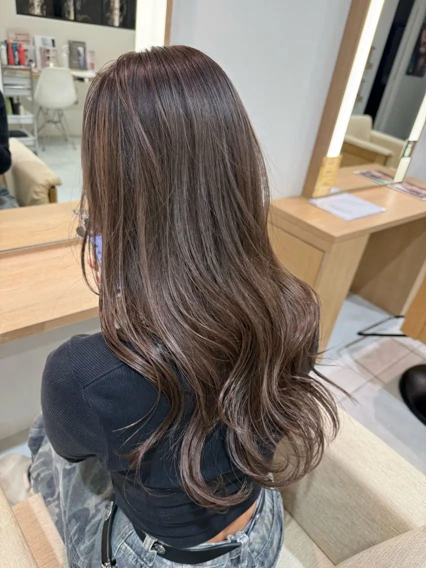 ロング カラー ヘアアレンジ 池島 輝保のヘアスタイル