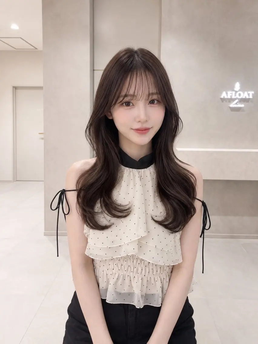 セミロング 鈴木 彩莉のヘアスタイル
