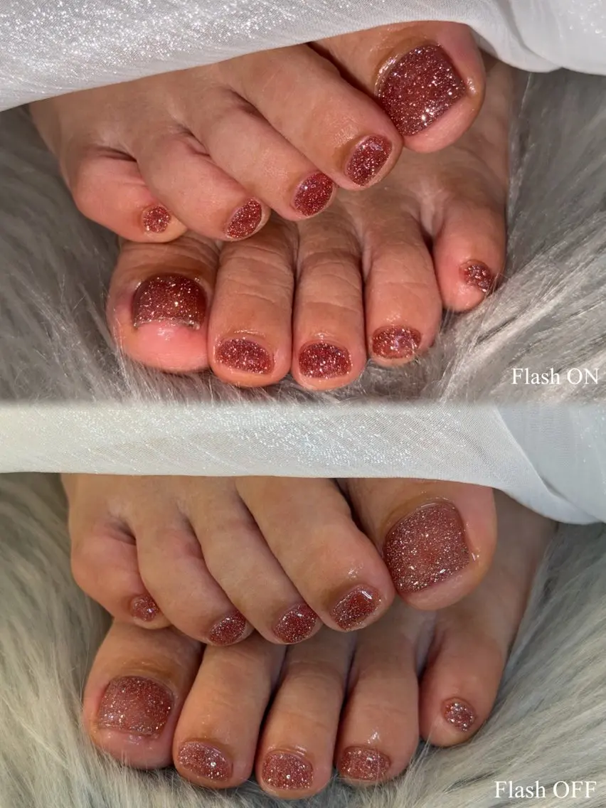ネイル フラッシュネイル ジェルネイル SHEER nanaのネイルデザイン