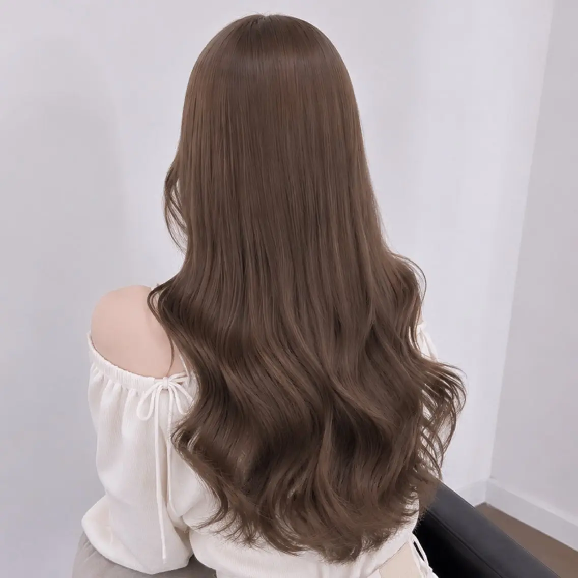 ロング ボブ くびれヘア 髪質改善 韓国風ヘア レイヤーカット 【ioe岡本】🐶 向井歩のヘアスタイル