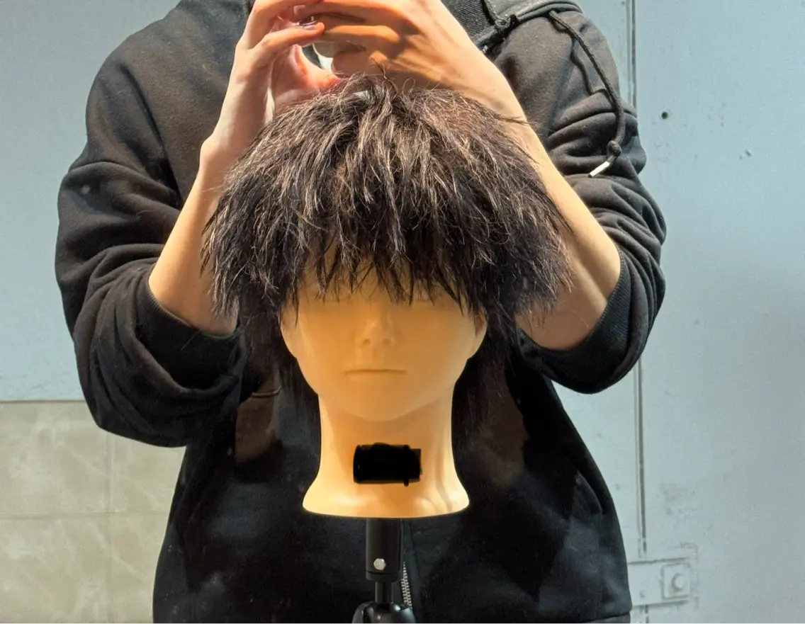 ミディアム ウルフカット 韓国特化 なおきのヘアスタイル