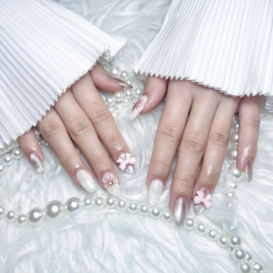 ネイル ハンドネイル Ugirl Nail Pinpin🤍のネイルデザイン