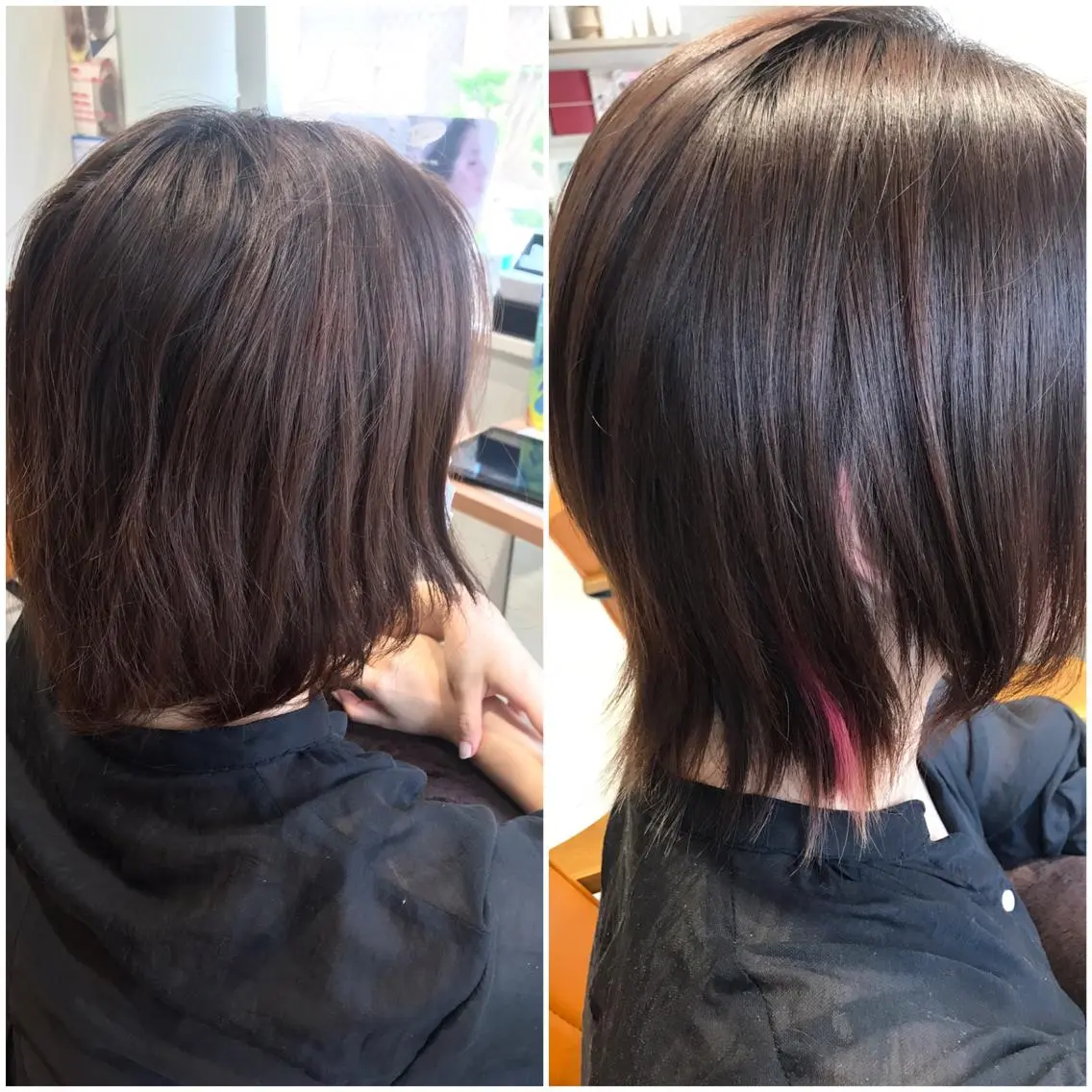ショート くびれヘア レイヤーカット 代表 しみず としやのヘアスタイル