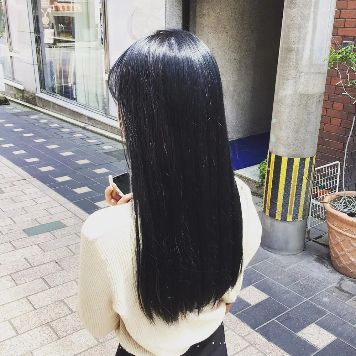 ロング カラー おん眉美容師eMu✄ yuka‪🤍のヘアスタイル
