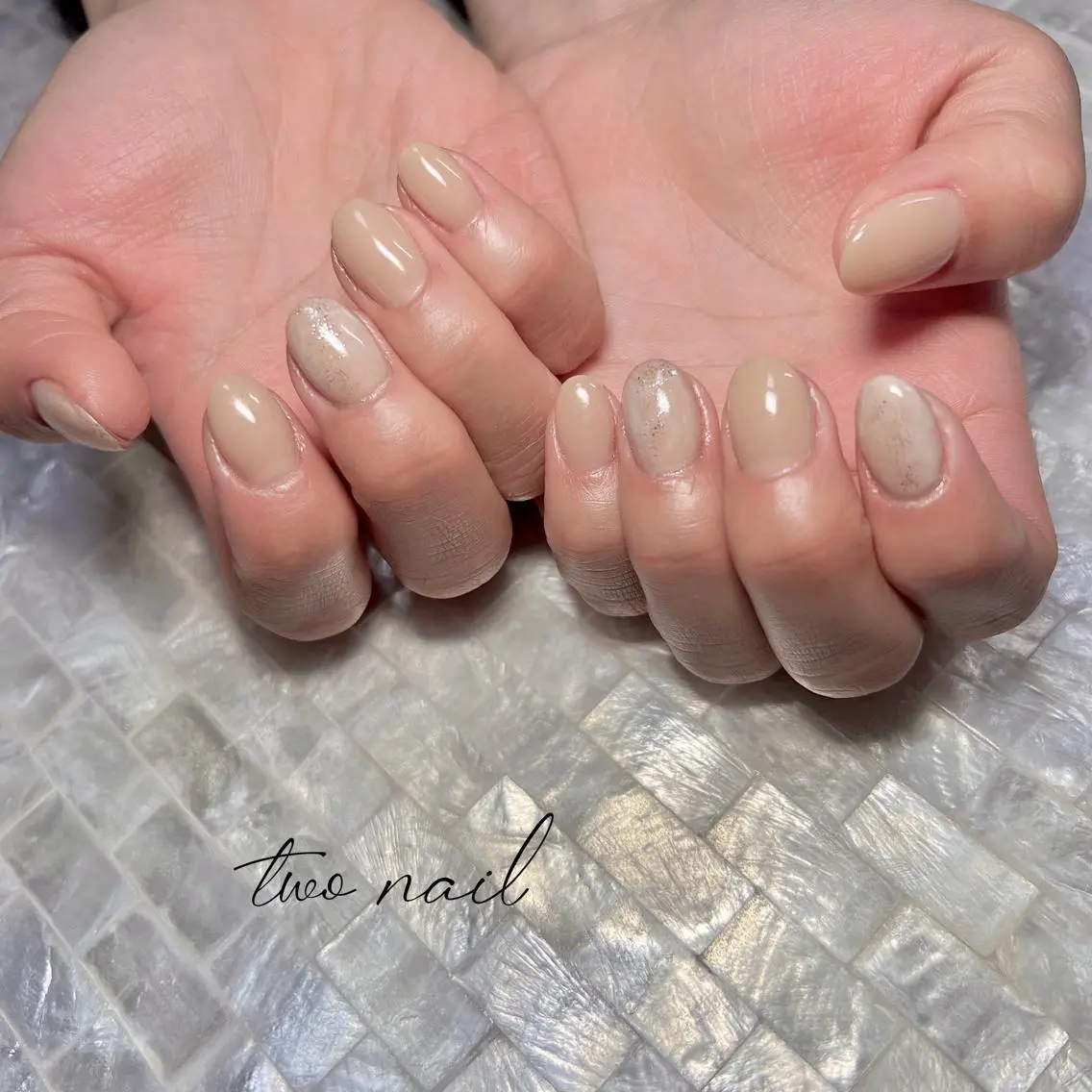 ネイル アートネイル フットネイル ハート ニュアンスネイル オフィスネイル two nailのネイルデザイン