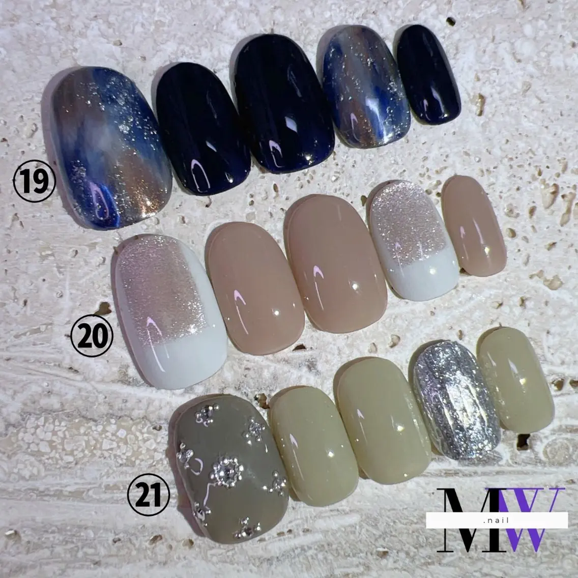 ネイル アートネイル ハンドネイル MW .nailのネイルデザイン
