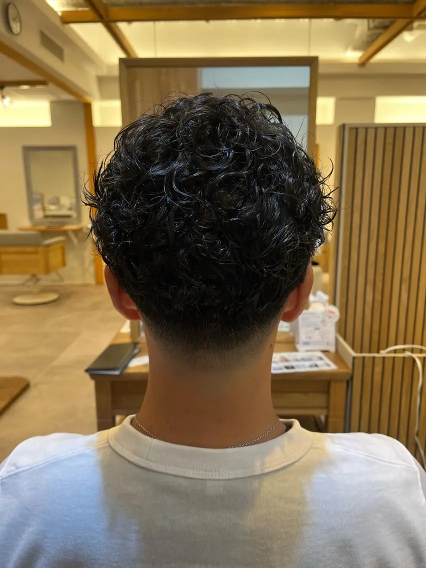 パーマ メンズ ete カイエダのヘアスタイル