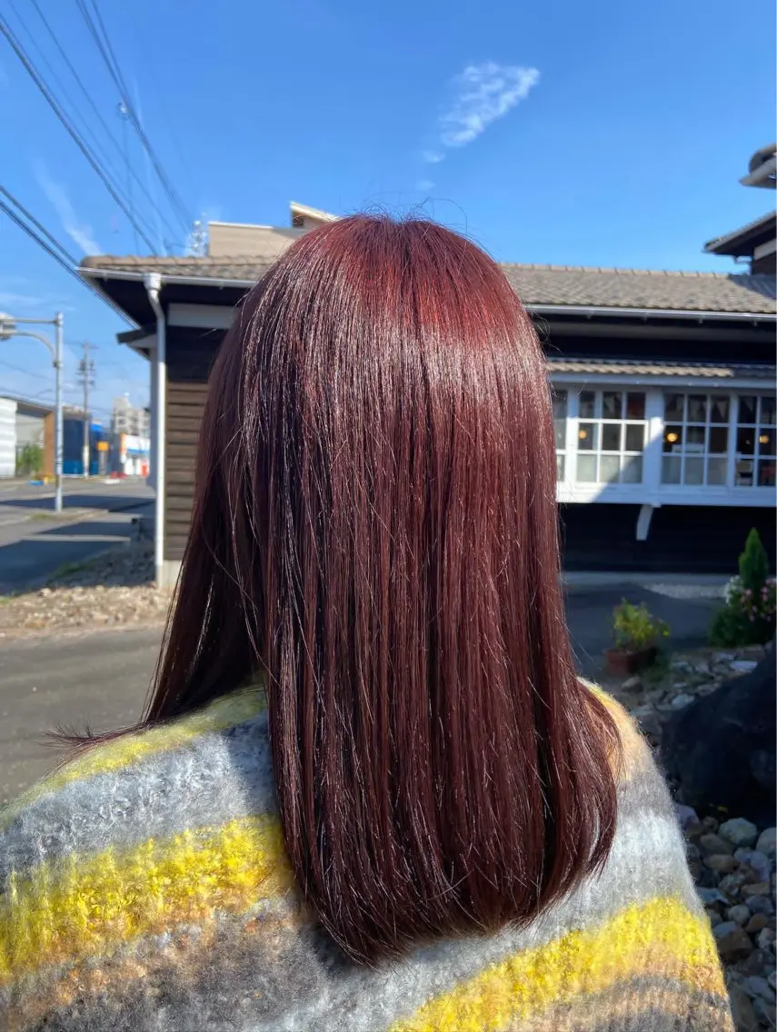 ブリーチありＷカラー（明るくできて16トーンくらいまで）の写真