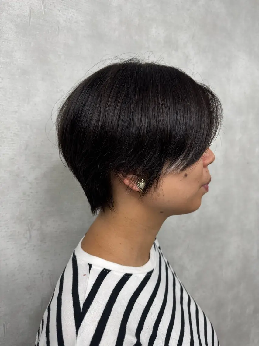 ショート ショートボブ ボブ ショートヘア ✂︎ kousuke✂︎のヘアスタイル