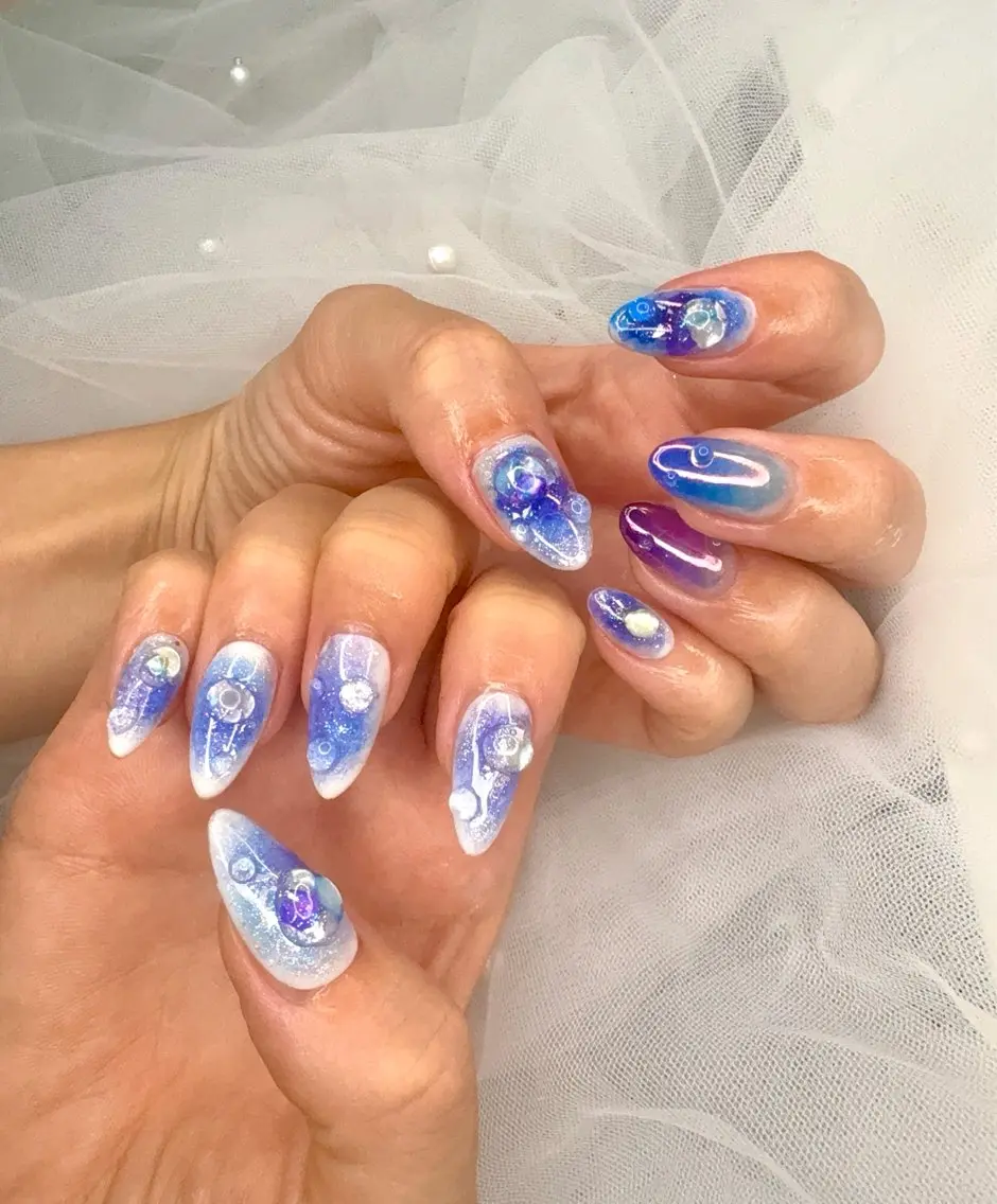 ネイル ハンドネイル 新宿マグネット Mii Nailのネイルデザイン