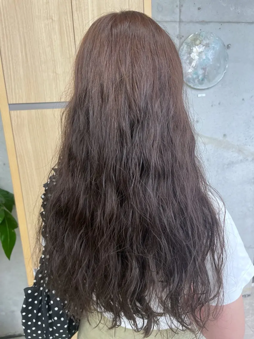 ロング カラー パーマ 🎀レイヤー/パーマ カラー/ai🎀のヘアスタイル