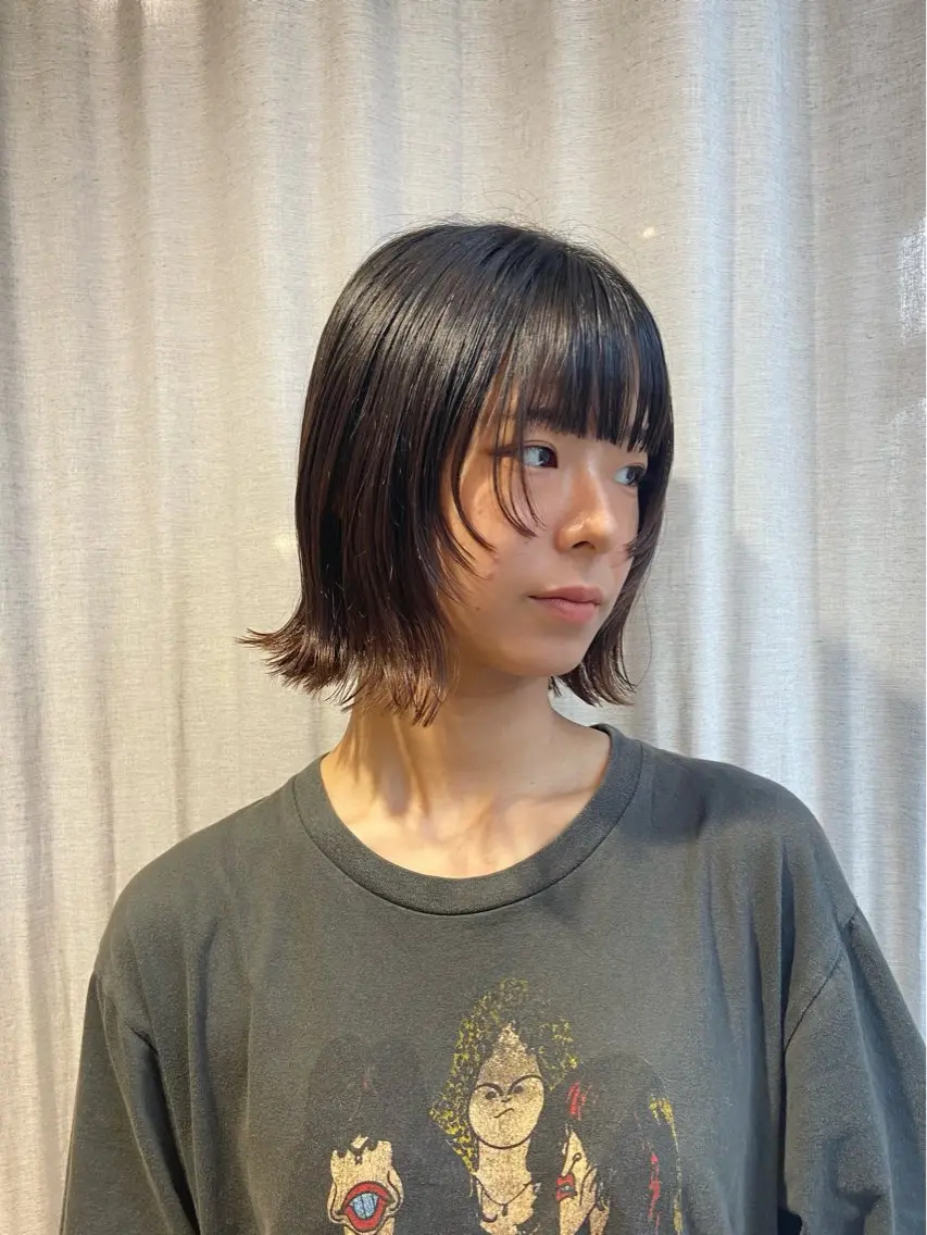 ミディアム パーマ カット ヘッドスパ なかまみさと 🌼極上ヘッドスパのヘアスタイル
