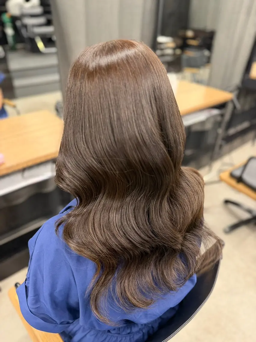 ロング 高橋 蛍瑠のヘアスタイル