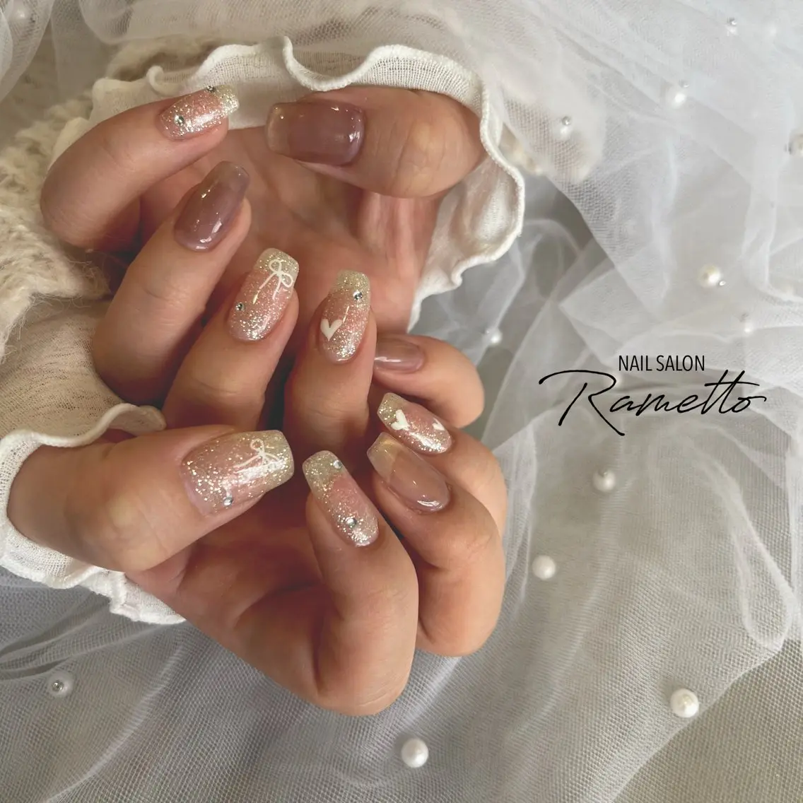 ネイル ハンドネイル NAILSALON Ramettoのネイルデザイン