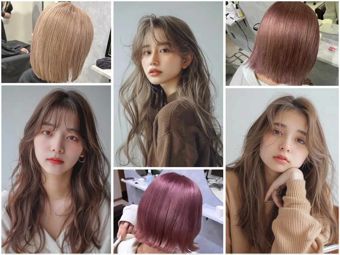 セミロング カット ヘアカラー トリートメント 池袋/カラー特化🎨 ロング料金なし🩵のヘアスタイル