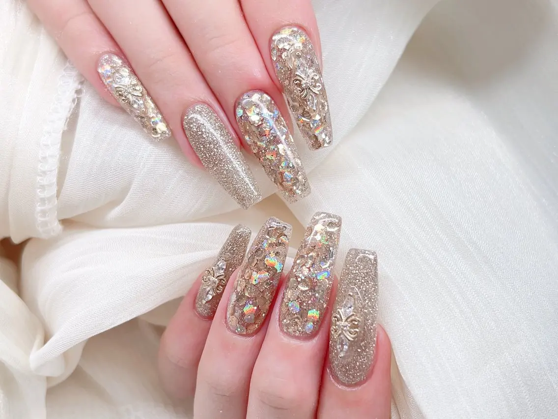 ネイル ハンドネイル M 🌷Nail 長さだし専門店のネイルデザイン