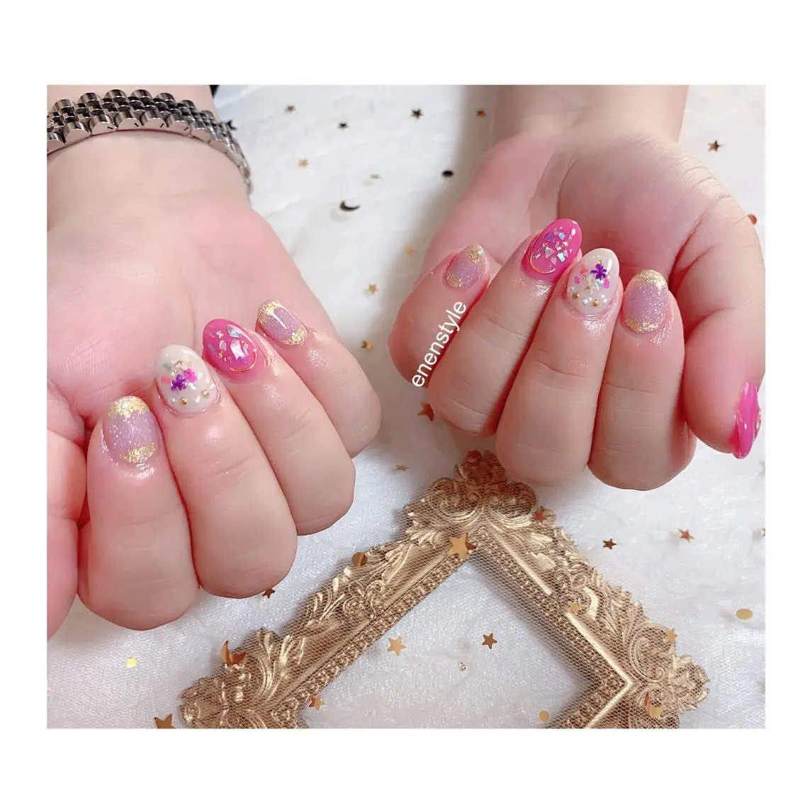 ショート ネイル ジェルネイル ニュアンスネイル オフィスネイル ワンカラーネイル パラジェル ハンドネイル 🐾enen style 🐾のネイルデザイン