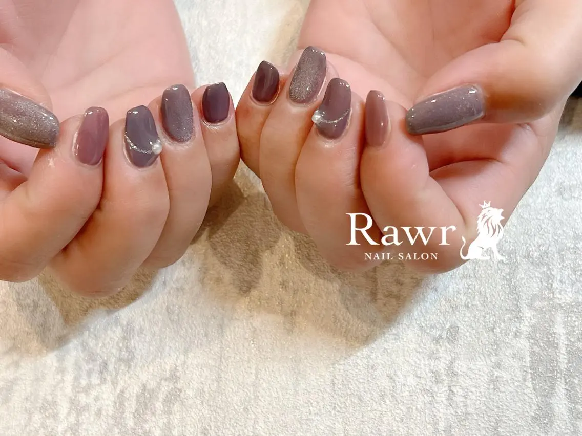 ネイル ハンドネイル Rawr / saoriのネイルデザイン