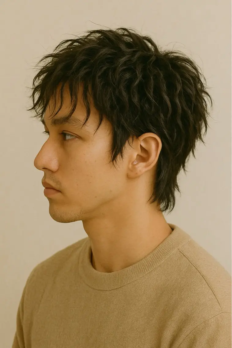 メンズ メンズパーマ BLINK 心斎橋のヘアスタイル