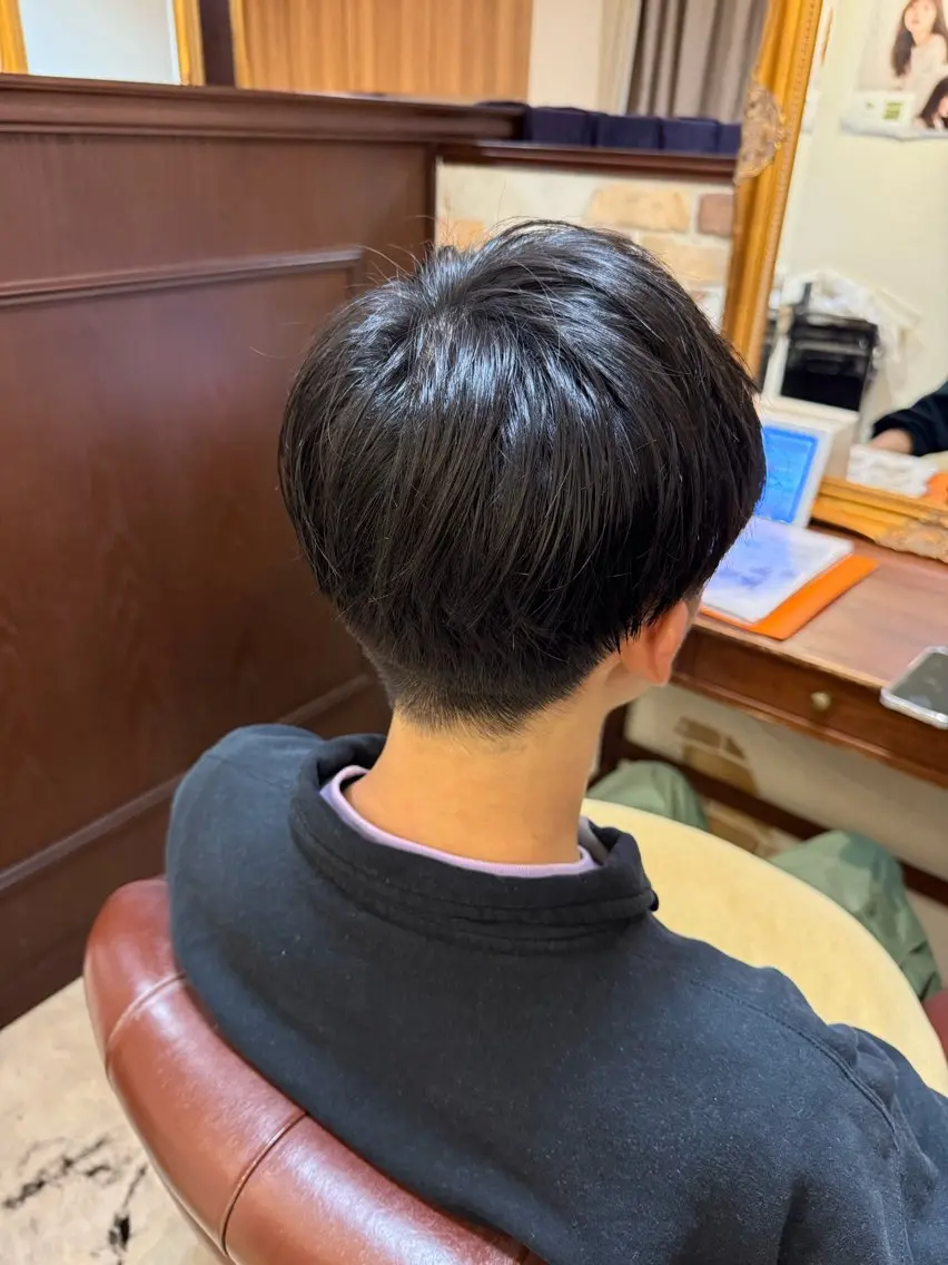 メンズ 安中 莉椰のヘアスタイル