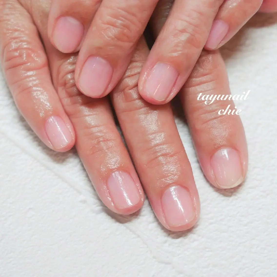 ネイル ブルー ジェルネイル パラジェル ネイルサロン 【たゆnail】のネイルデザイン