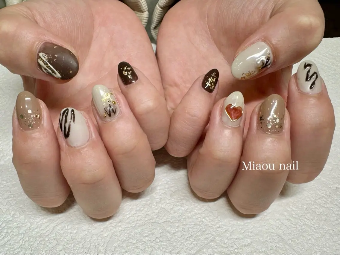 ネイル Miaou nail ミャウ ネイルのネイルデザイン